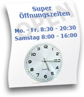 �ffnungszeiten
